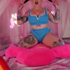 Demi Novak in 'Demis Face Gets Plastered'